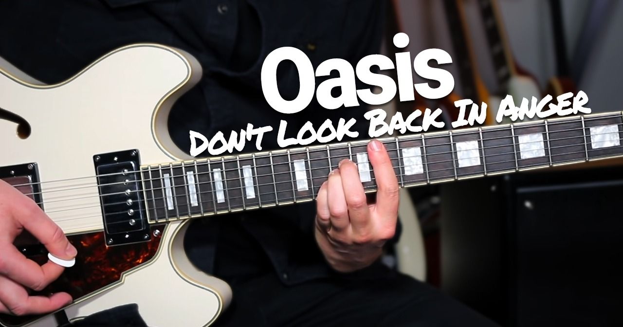 Band Song 21 - Don't Look Back In Anger by Oasis | Andy Guitar