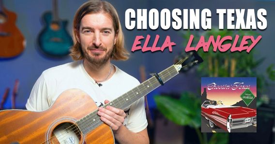 A thumbnail image from a video recently released on Andy Guitar.