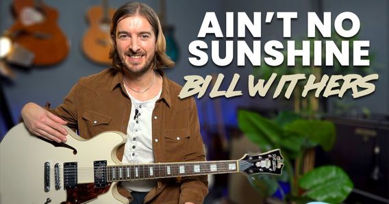 A thumbnail image from a video recently released on Andy Guitar.