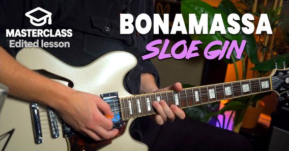 A thumbnail image from a video recently released on Andy Guitar.