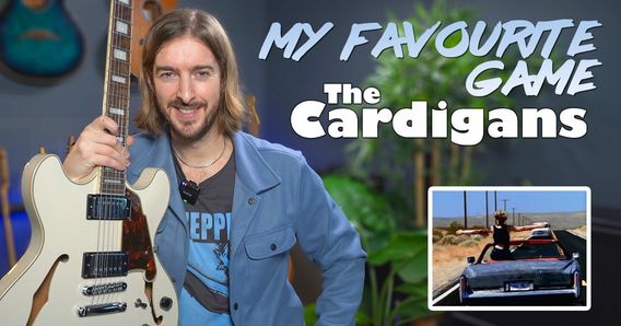 A thumbnail image from a video recently released on Andy Guitar.