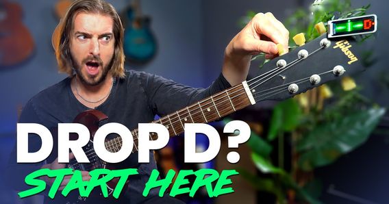 A thumbnail image from a video recently released on Andy Guitar.