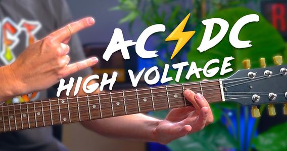 A thumbnail image from a video lesson recently released on Andy Guitar.