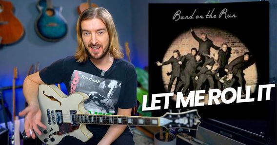 A thumbnail image from a video recently released on Andy Guitar.