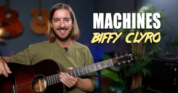 A thumbnail image from a video recently released on Andy Guitar.