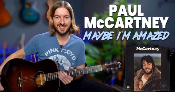 A thumbnail image from a video recently released on Andy Guitar.