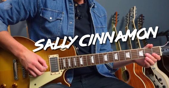A thumbnail image from a video recently released on Andy Guitar.