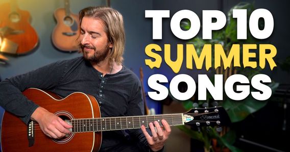 A thumbnail image from a video recently released on Andy Guitar.