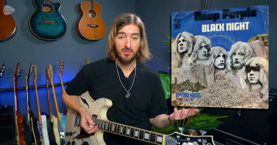 A thumbnail image from a video recently released on Andy Guitar.